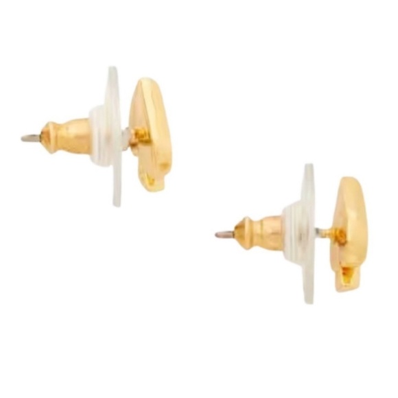 KATE SPADE • Gold Everyday Spade Minimalist Earrings - Picture 3 of 4